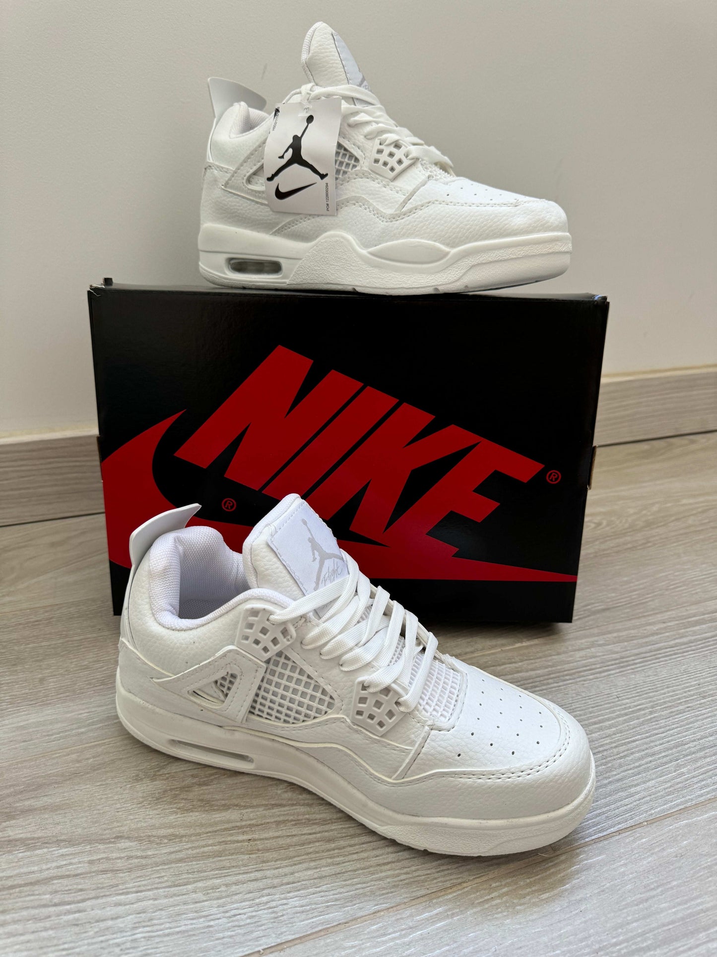 Jordan 4 White Pure Money
