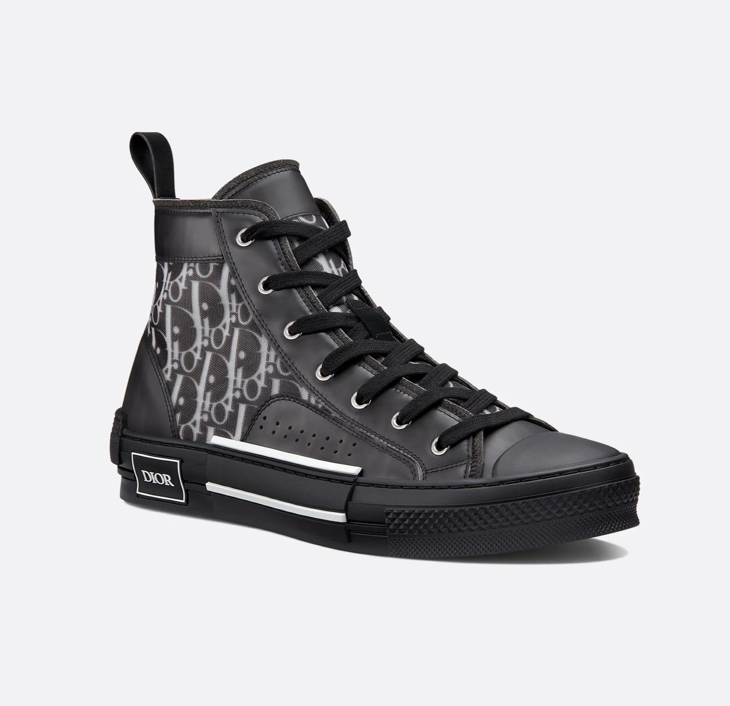Christian Dior Black B23 High-Top Sneakers