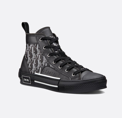 Christian Dior Black B23 High-Top Sneakers