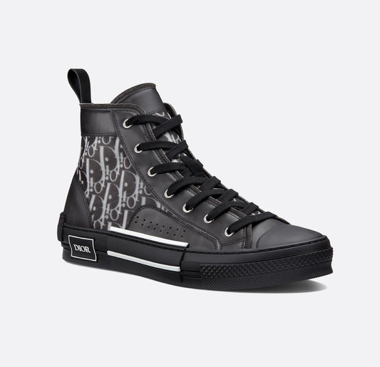 Christian Dior Black B23 High-Top Sneakers