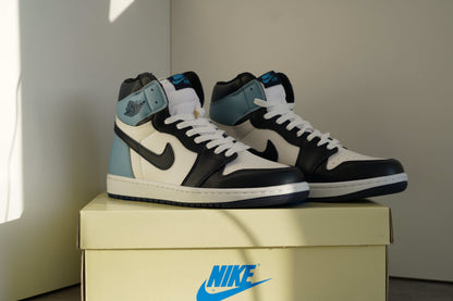 Adidasi Jordan 1 Obsidian