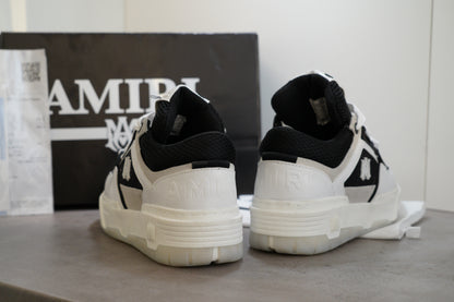 Amiri MA-1 Lace-Up Sneakers Black&White