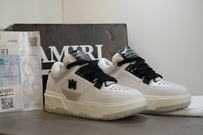 Amiri MA-1 Lace-Up Sneakers White