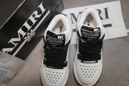 Amiri MA-1 Lace-Up Sneakers White