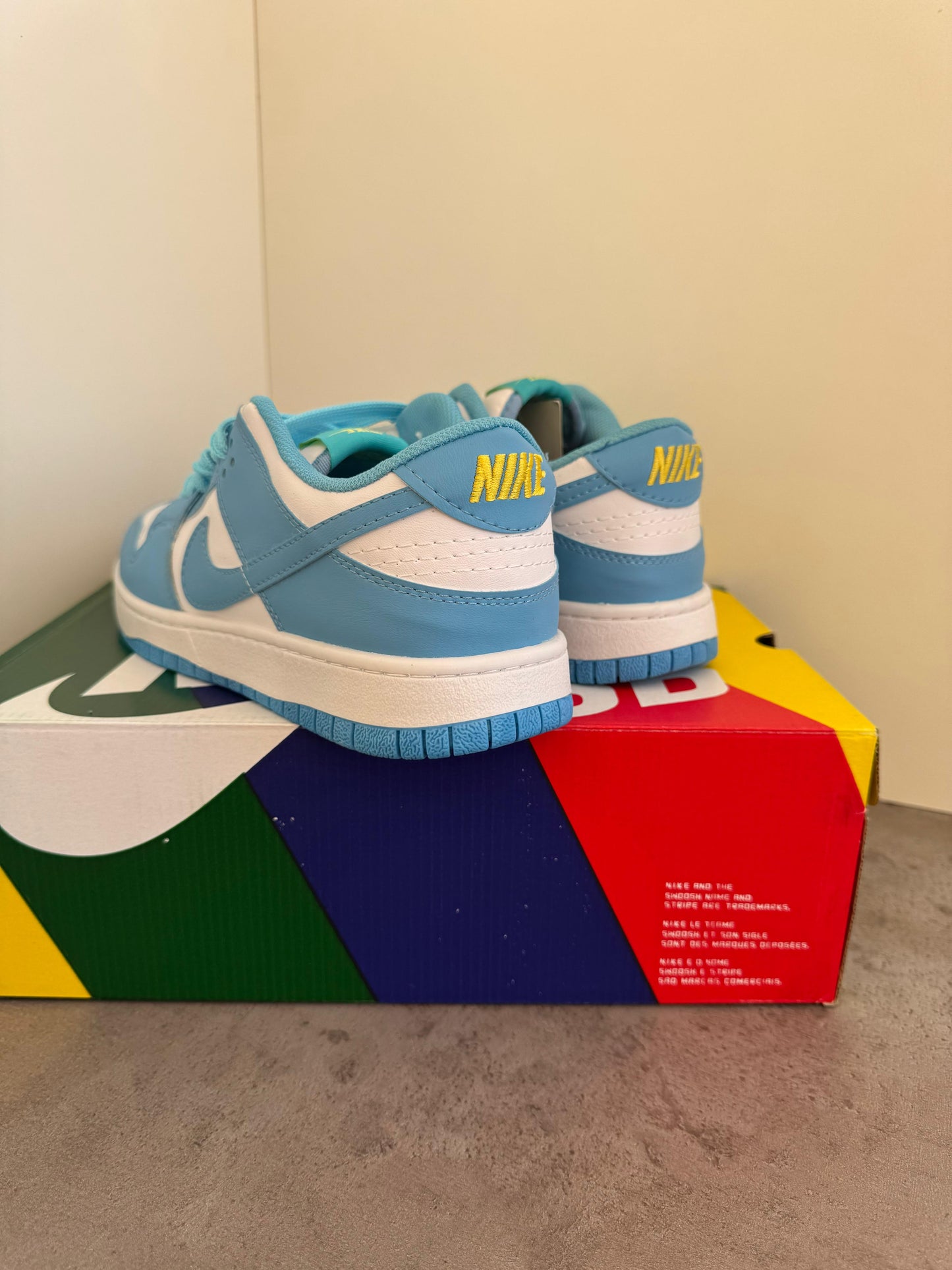 Nike Dunk Albastru-Alb