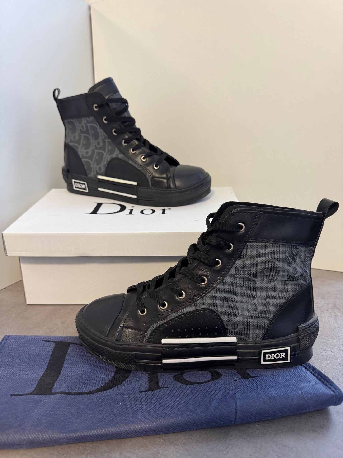DIOR B23 Oblique Black