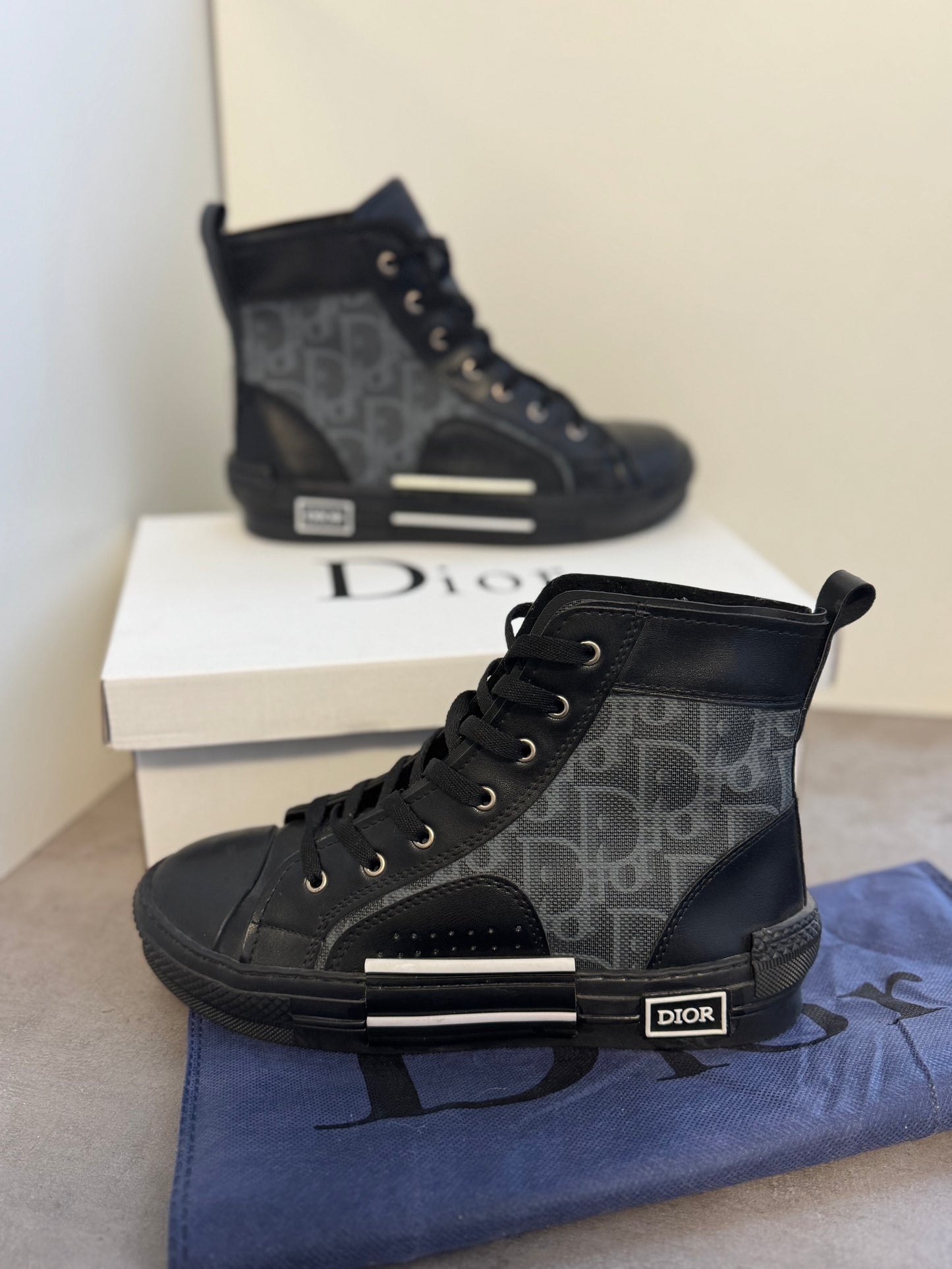 DIOR B23 Oblique Black