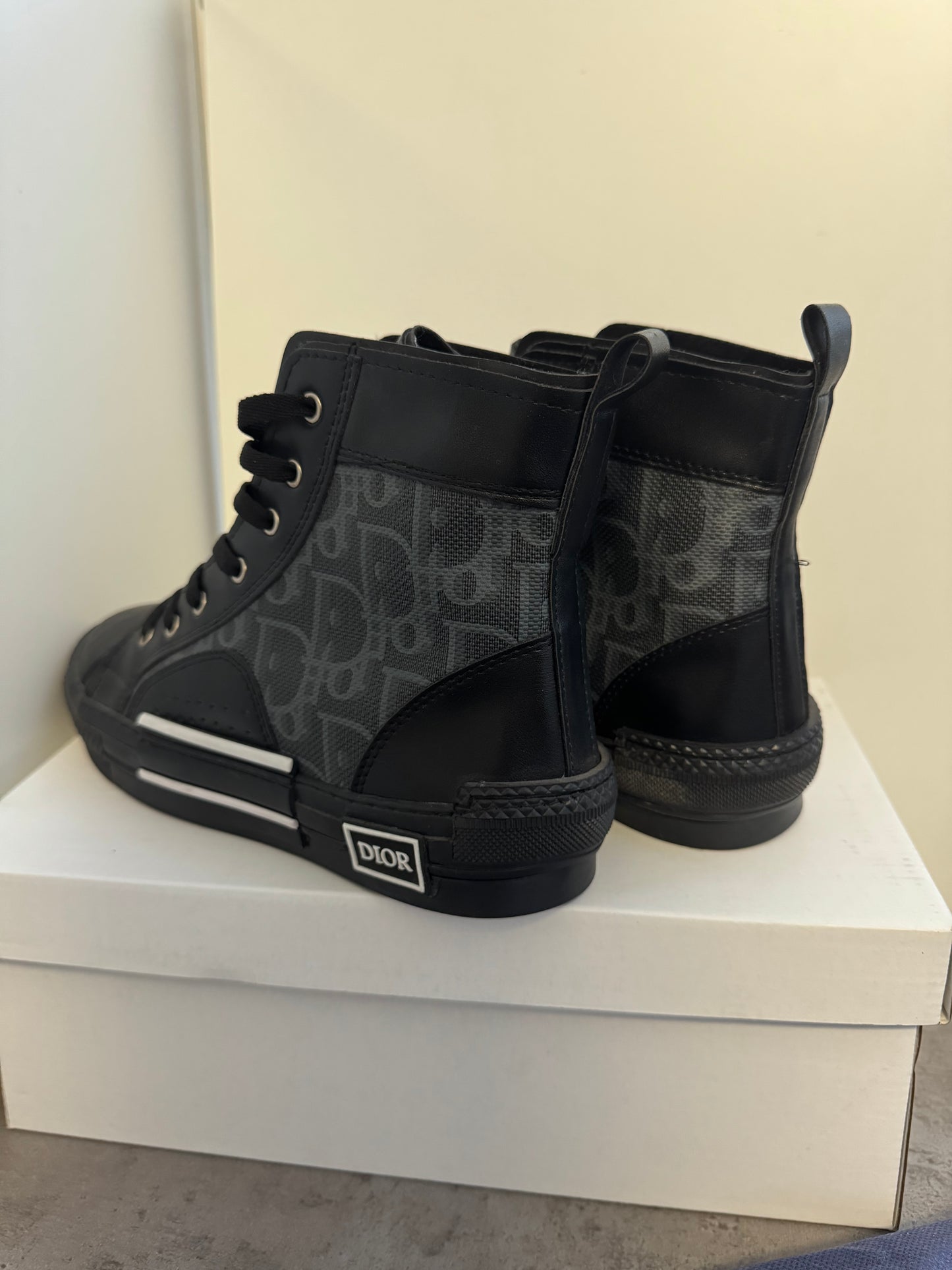 DIOR B23 Oblique Black