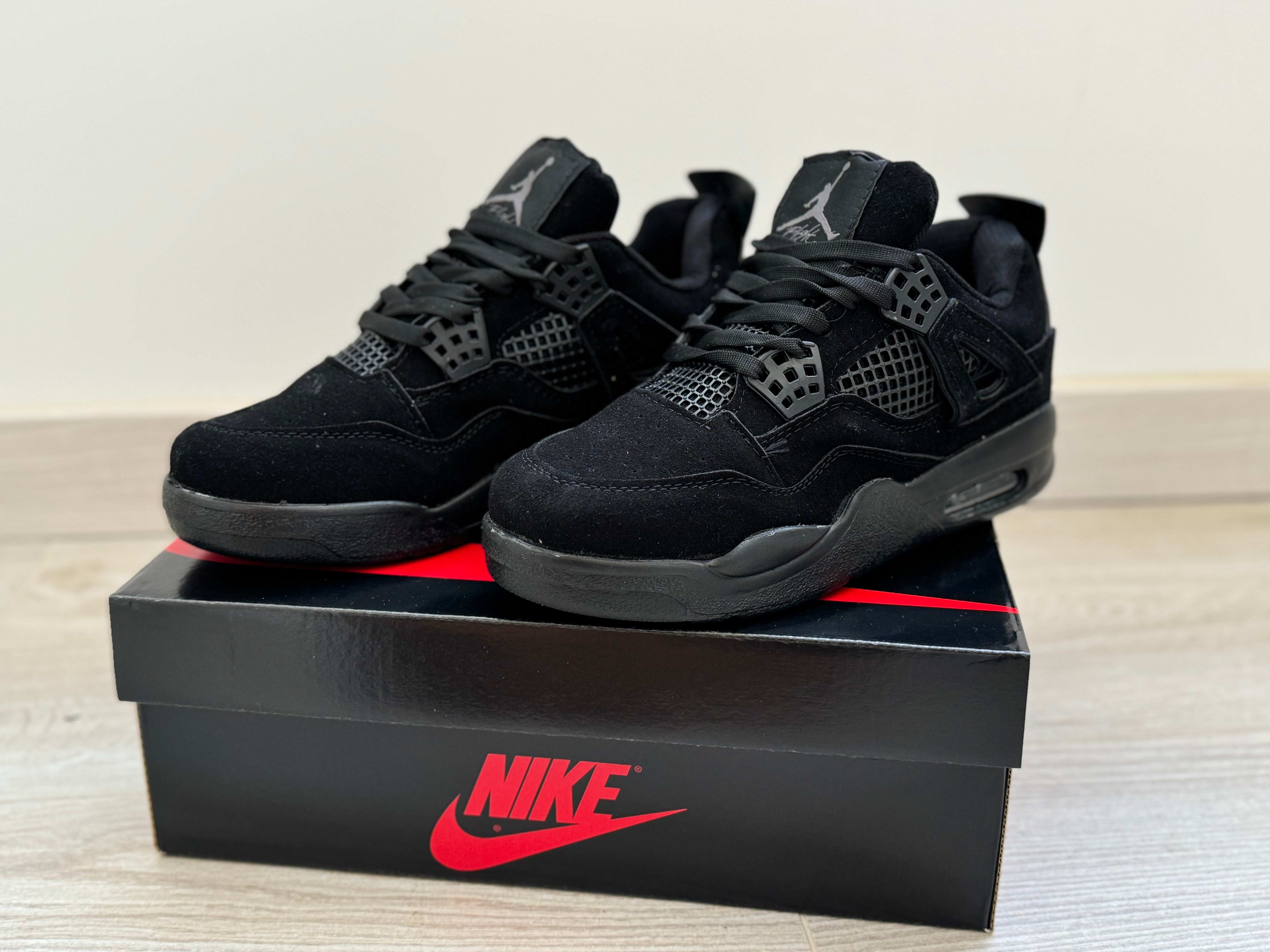 Air Jordan 4 Black - Cat – Cele mai mari reduceri!