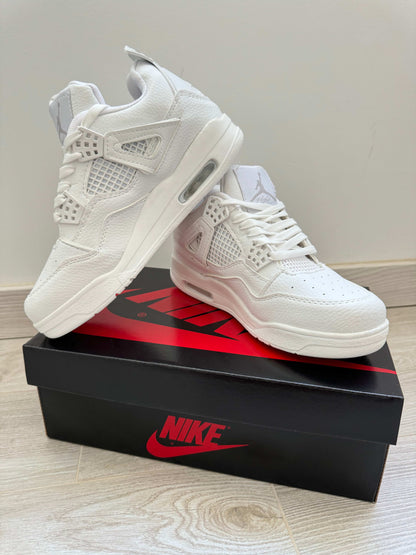 Jordan 4 White Pure Money