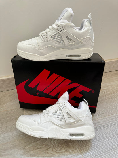 Jordan 4 White Pure Money
