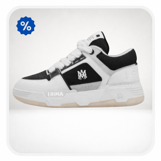 Amiri MA-1 Lace-Up Sneakers Black&White