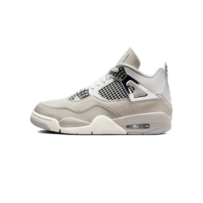 Air Jordan 4 Retro Frozen Moments Metallic Grey Silver White