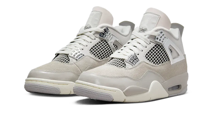 Air Jordan 4 Retro Frozen Moments Metallic Grey Silver White