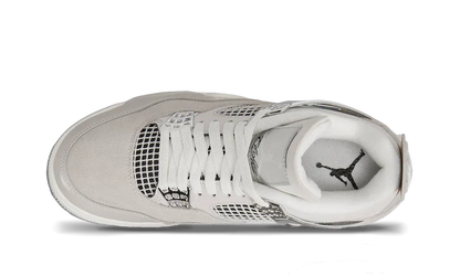 Air Jordan 4 Retro Frozen Moments Metallic Grey Silver White
